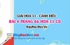 Giải bài 4 trang 66 Hóa 11 Cánh Diều SGK